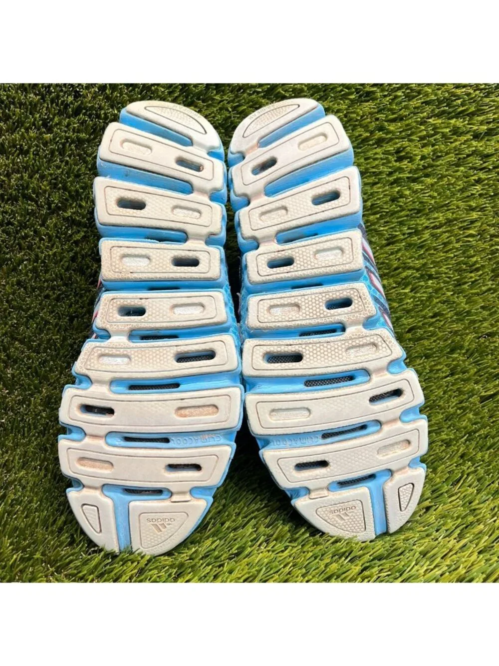 Adidas ClimaCool Aerate 2 Womens Size 8 Blue Athletic Running Shoes Sneakers